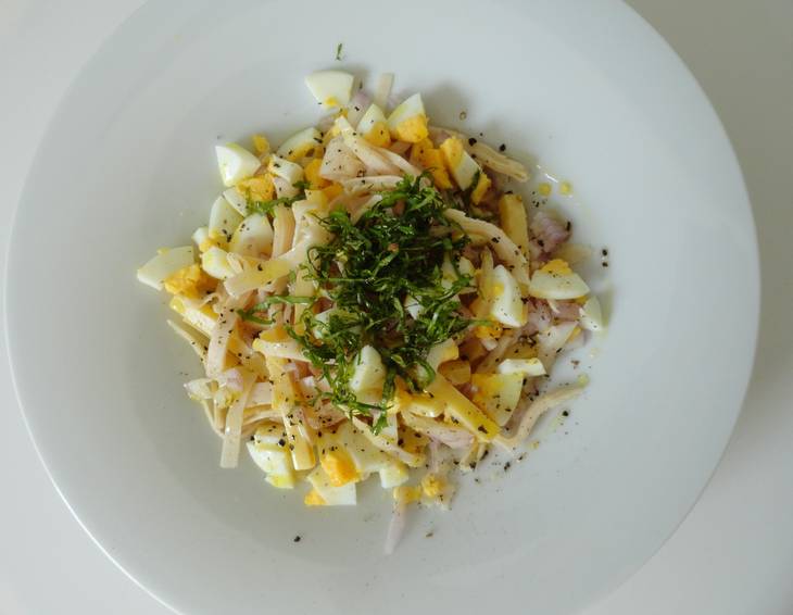 Ei-Käse-Schinken-Salat light Ei-Käse-Schinken-Salat light