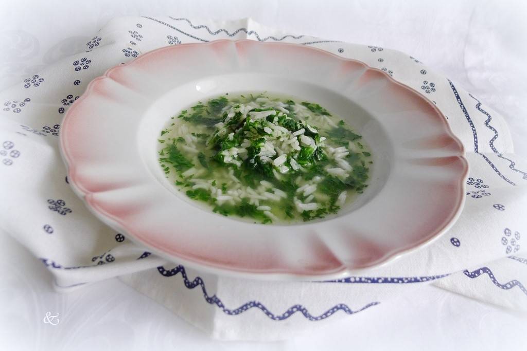 Reissuppe mit Spinat Rezept - ichkoche.de Reissuppe mit Spinat Rezept - ichkoche.de