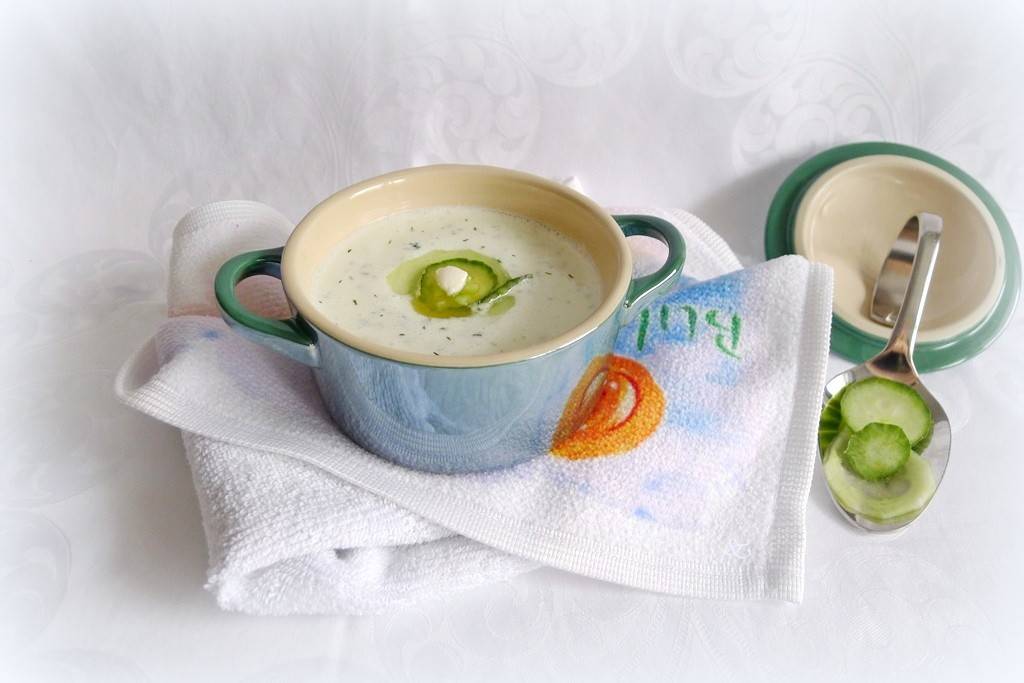 Gurkenkaltschale Rezept - ichkoche.ch