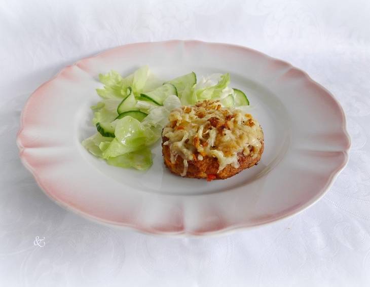 Gratinierte Gemüselaibchen Gratinierte Gemüselaibchen