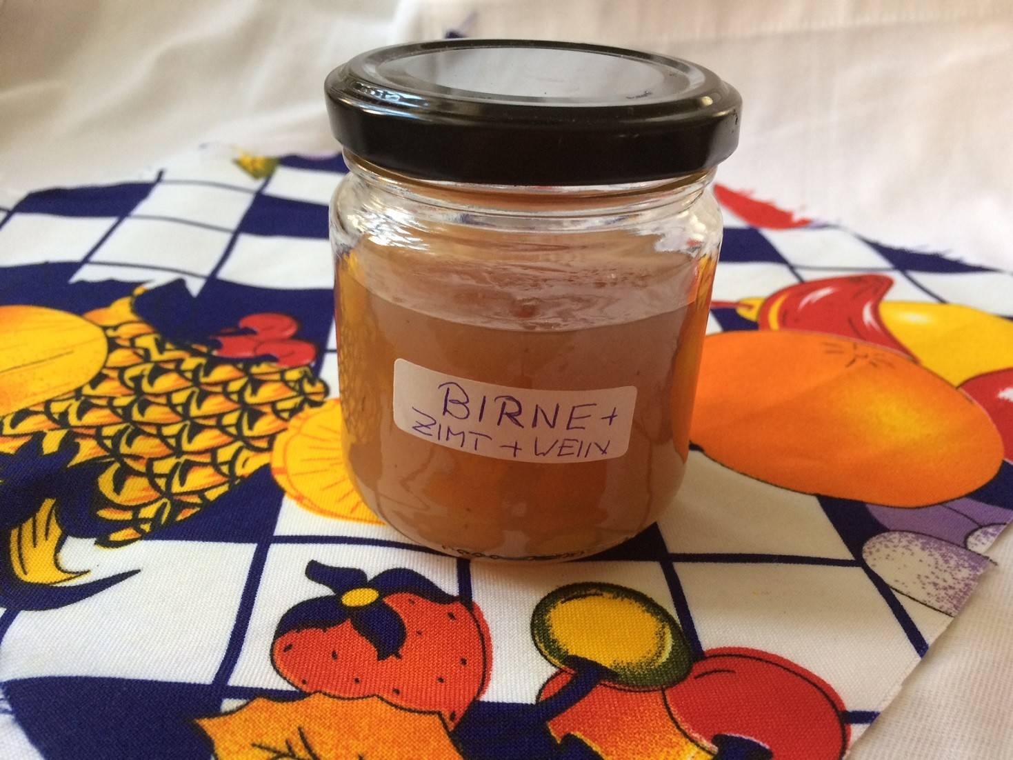 Birnenmarmelade mit Brand Rezept - ichkoche.de