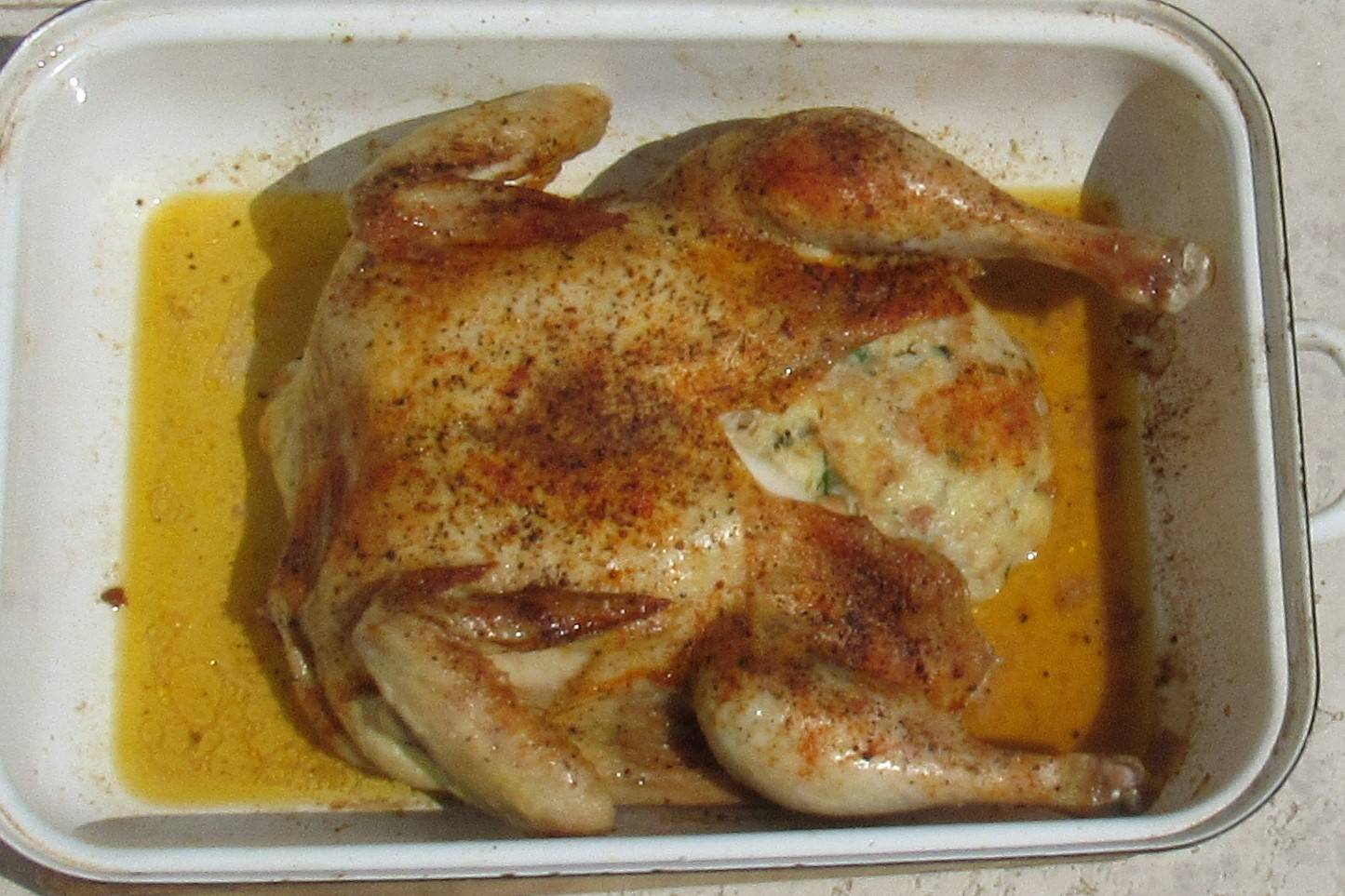 Gefülltes Huhn Rezept - ichkoche.de