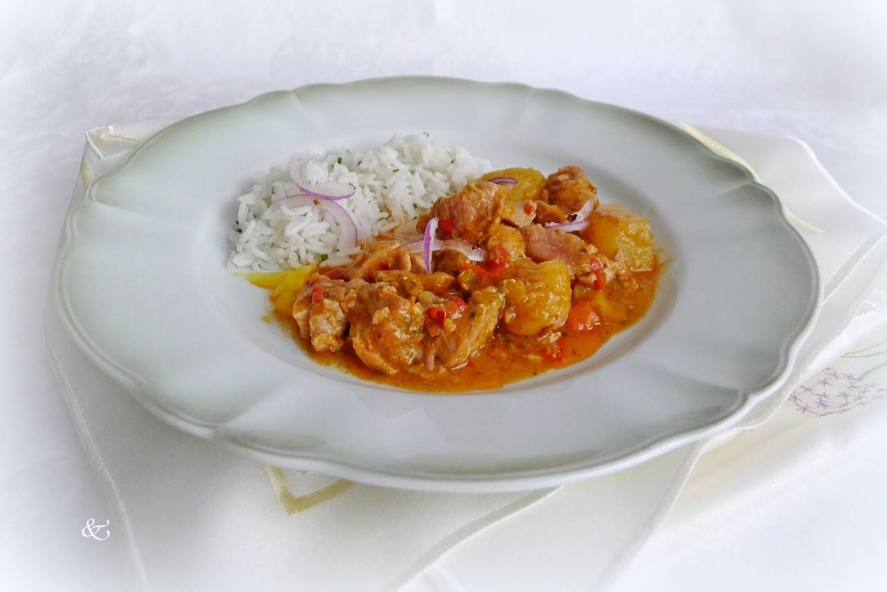 Ragout vom Schwein mit Karotten