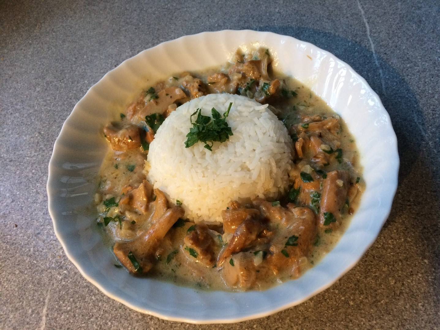 Eierschwammerlsauce