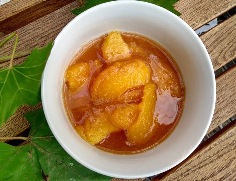 Schnelles Pfirsichkompott Rezept - ichkoche.de Schnelles Pfirsichkompott Rezept - ichkoche.de
