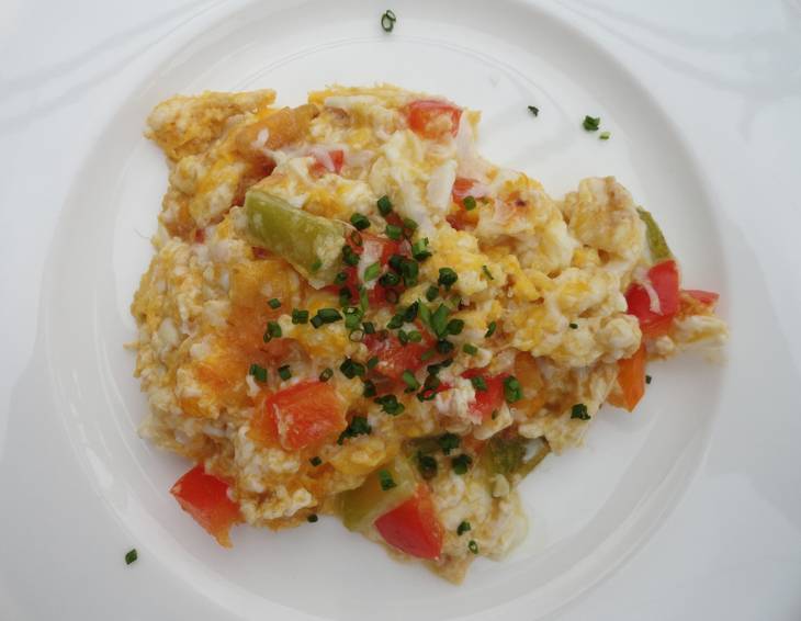 Menemen - Türkische Eierspeis Menemen - Türkische Eierspeis