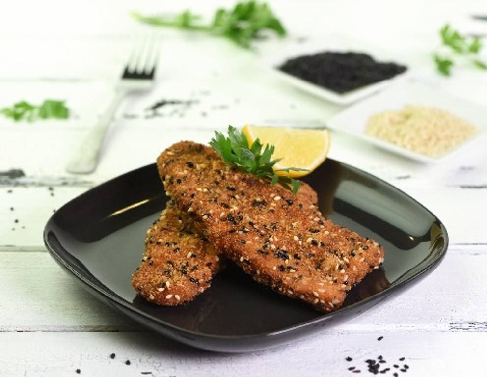 Wiener Schnitzel in Sesam-Panier Wiener Schnitzel in Sesam-Panier