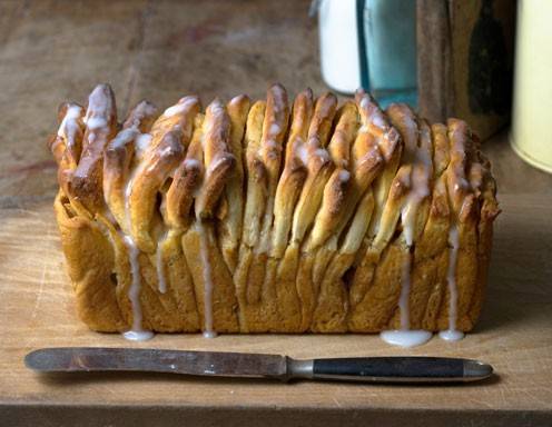 Apfel-Zimt-Zupfbrot Rezept