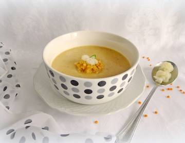 Linsen-Ingwer-Suppe Linsen-Ingwer-Suppe