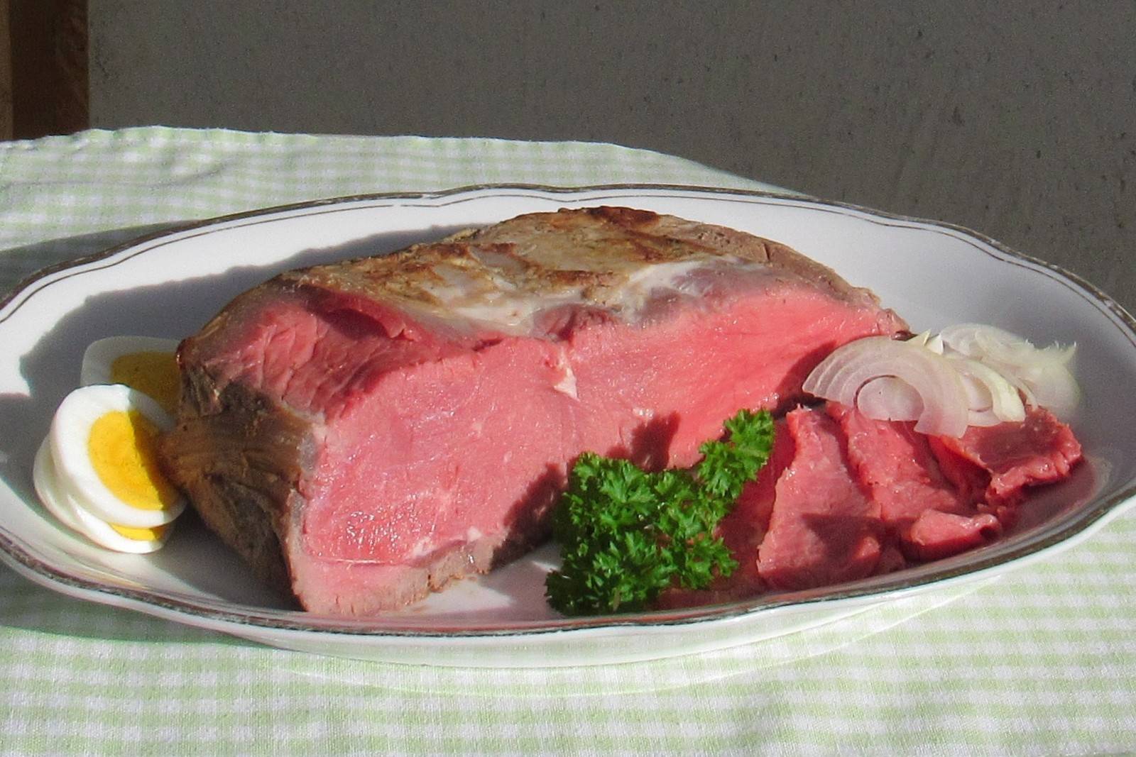 Perfekt gebratenes Roastbeef