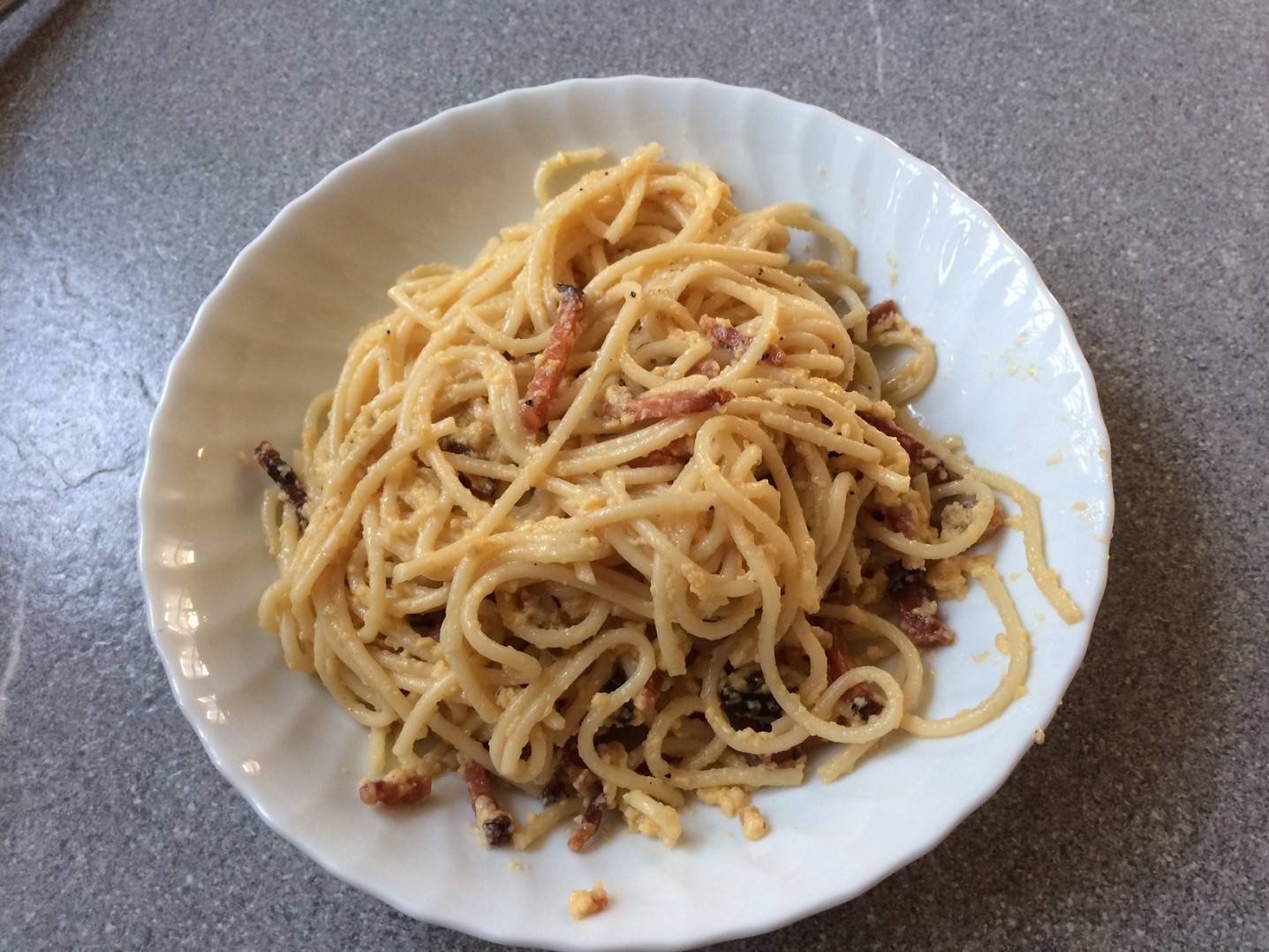 Spaghetti alla carbonara