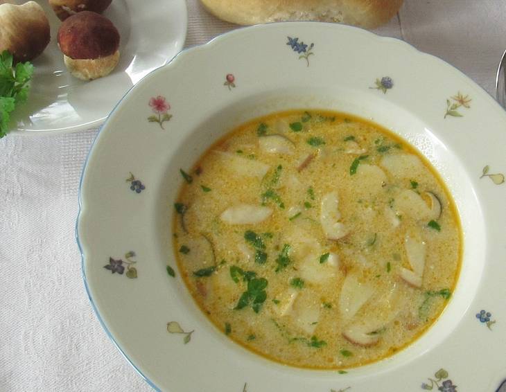 Steinpilzsuppe