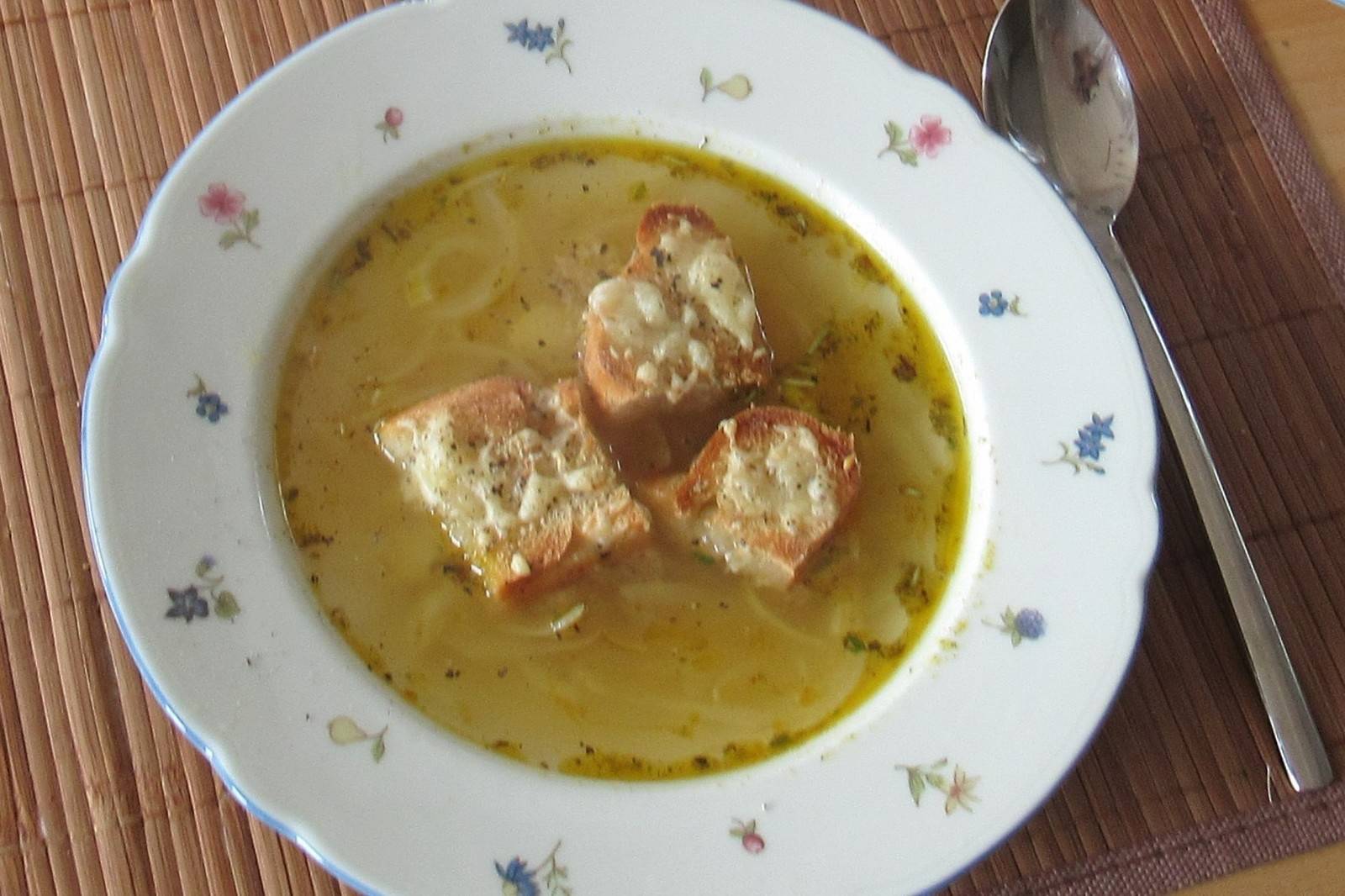 Französische Zwiebelsuppe