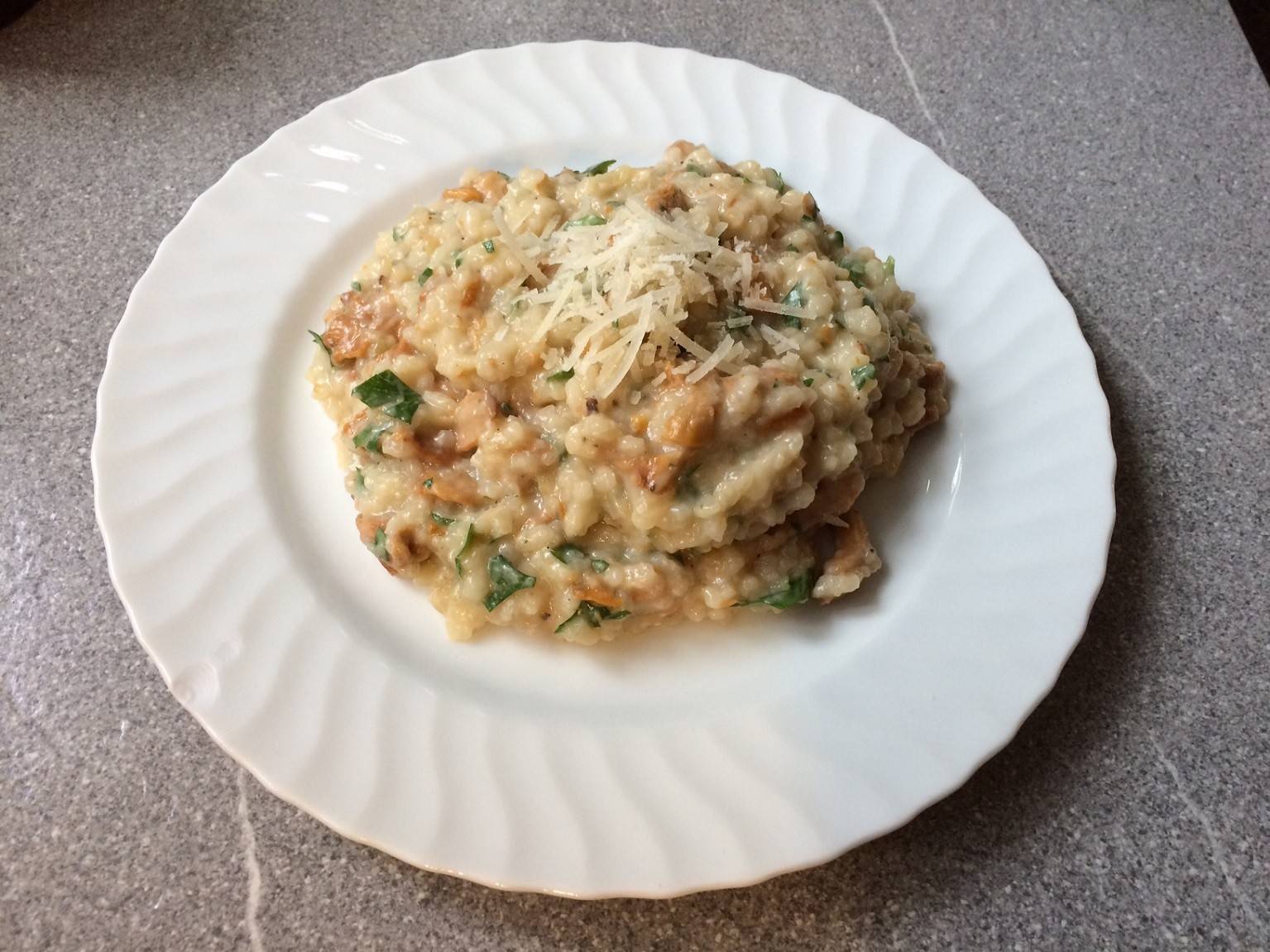 Eierschwammerlrisotto