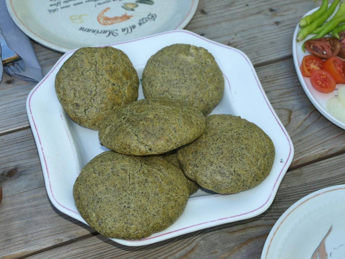 Burger Buns mit Hanfmehl