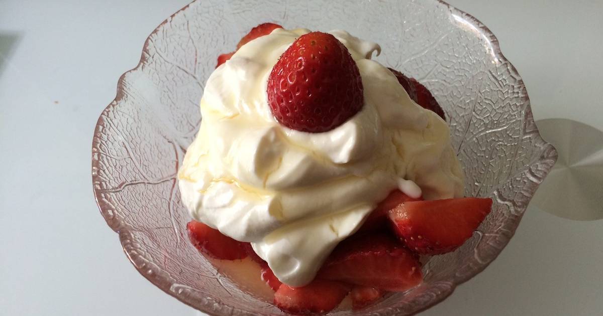 Marinierte Erdbeeren