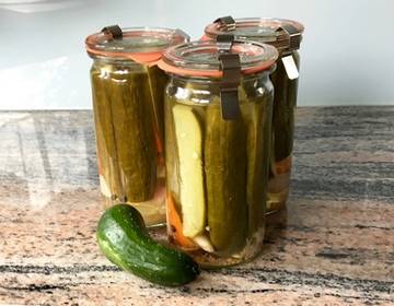 Asiatische Eingelegte Gurke Asiatische Eingelegte Gurke