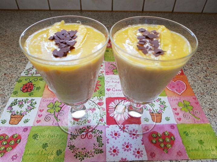Mango-Orangen Creme Rezept - ichkoche.de Mango-Orangen Creme Rezept - ichkoche.de