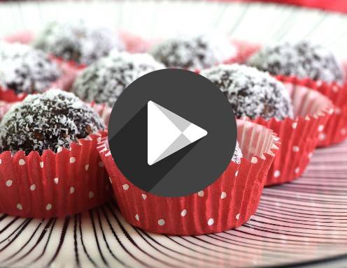 Schoko-Dattel-Pralinen Rezept - ichkoche.ch Schoko-Dattel-Pralinen Rezept - ichkoche.ch