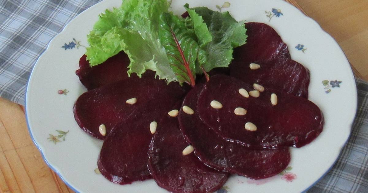 Rote-Rüben-Carpaccio Rezept - ichkoche.de