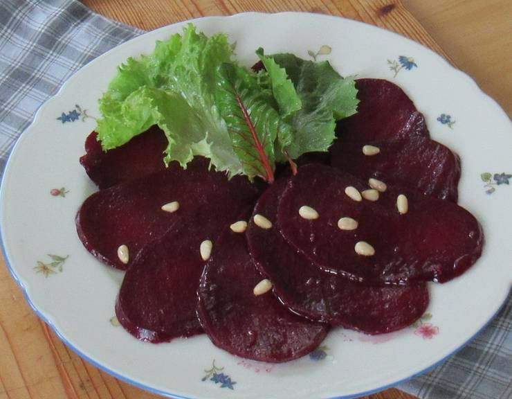 Rote-Rüben-Carpaccio Rezept - ichkoche.at