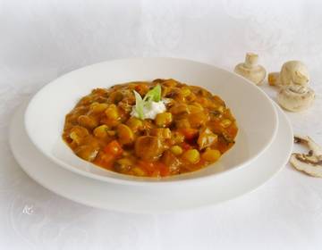 Böhmisches Schwammerlgulasch Böhmisches Schwammerlgulasch