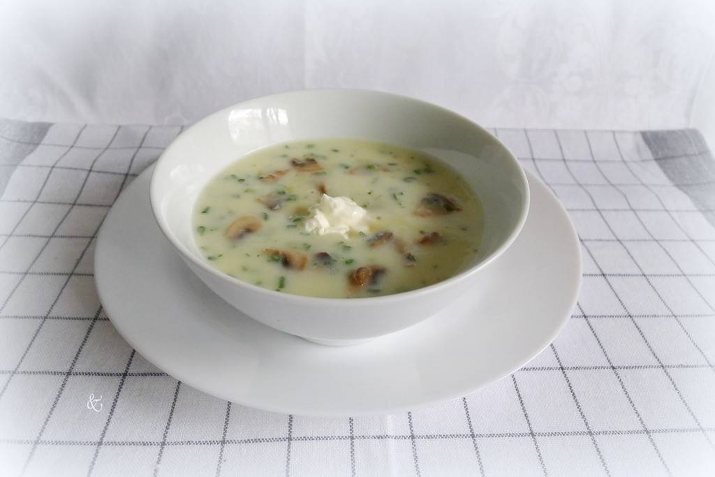 Pilzsuppe Rezept - ichkoche.ch