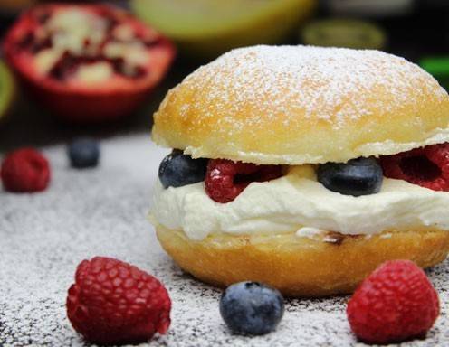 Krapfen Burger Rezept