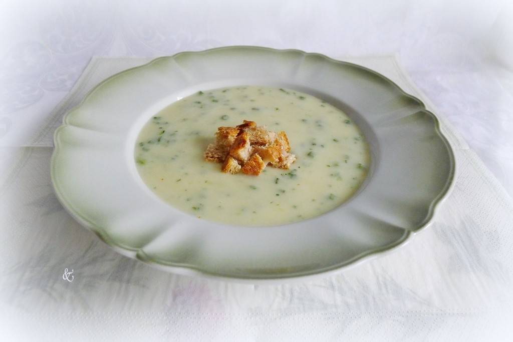 Kräuterrahmsuppe Rezept - ichkoche.at