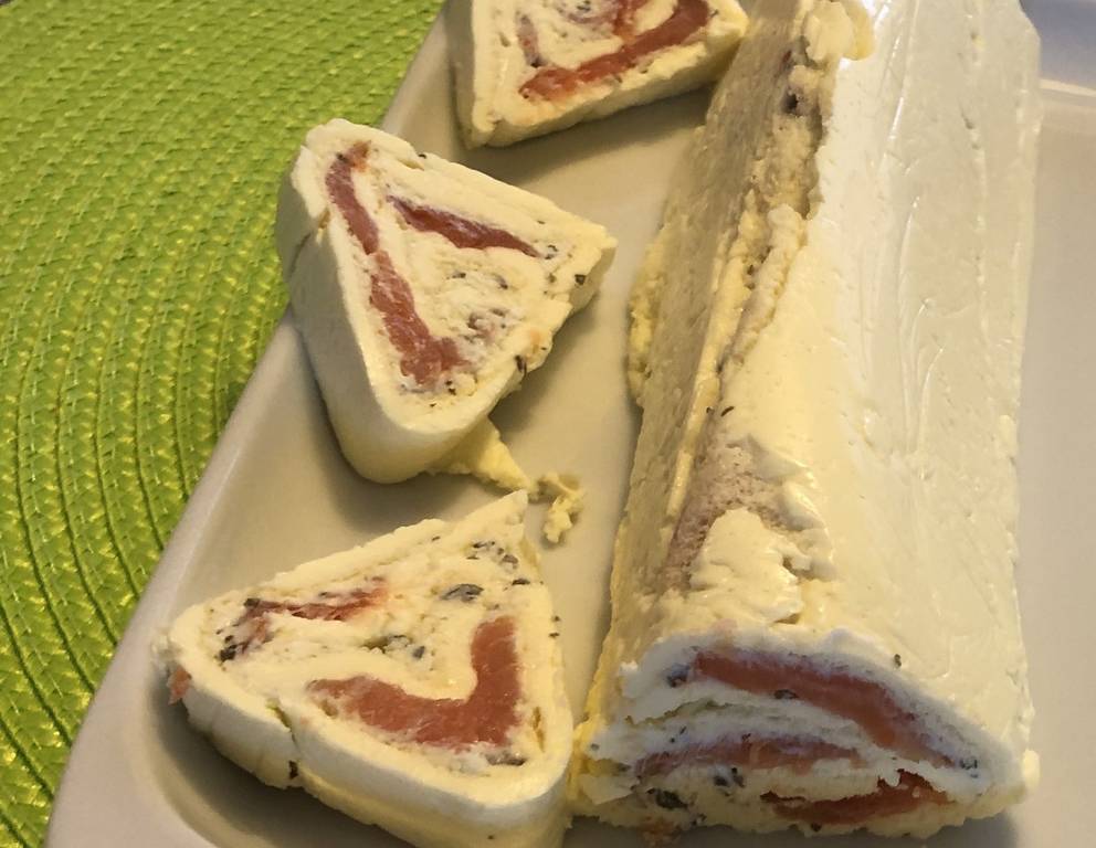 Lachsrolle Lachsrolle