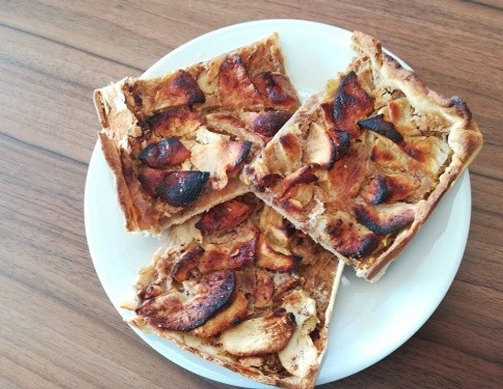 Wähe mit Äpfel Wähe mit Äpfel