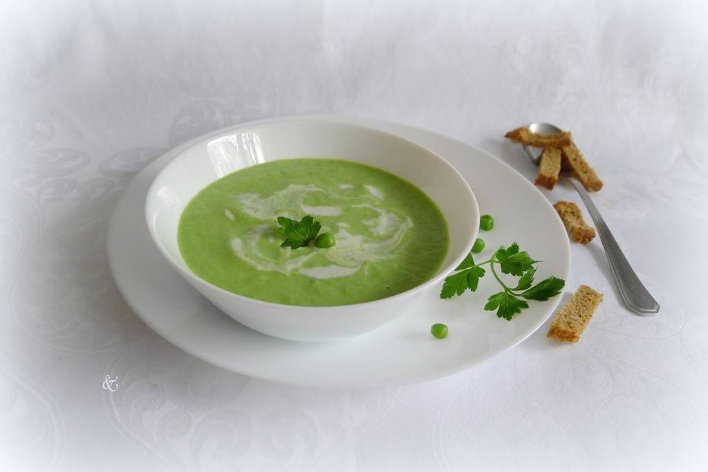 Grüne Erbsensuppe Rezept - ichkoche.de