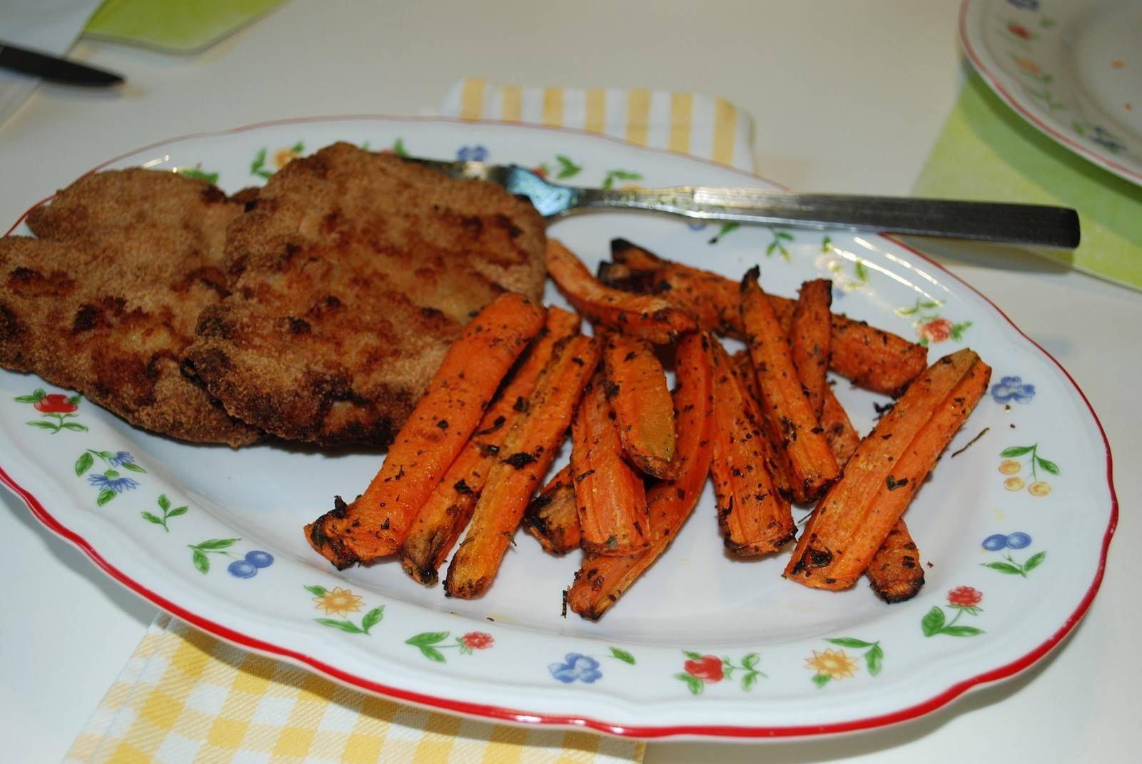 Ofenkarotten als Beilage