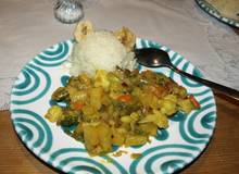 Vegetarischer Wok süß-sauer Vegetarischer Wok süß-sauer