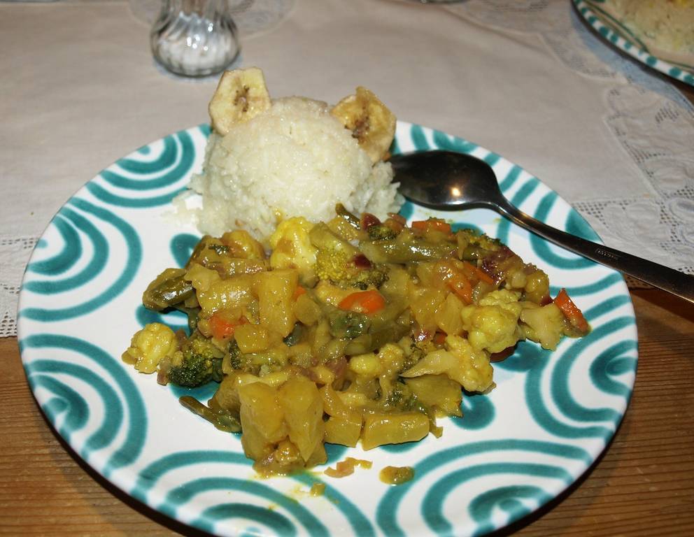 Vegetarischer Wok süß-sauer Vegetarischer Wok süß-sauer