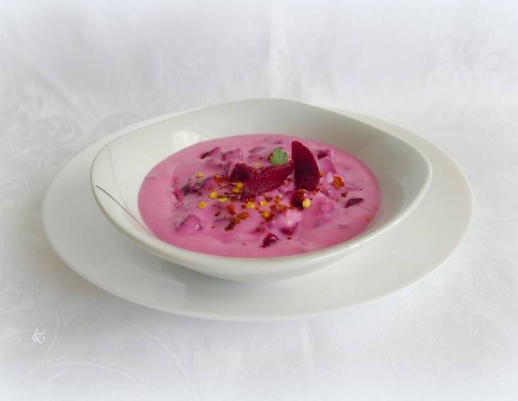 Rote Rüben mit scharfer Sauce Rote Rüben mit scharfer Sauce