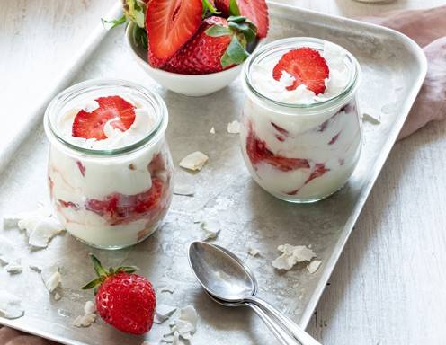 Erdbeer-Kokos-Tiramisu Rezept