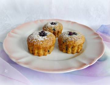 Heidelbeer-Bananen-Muffins Heidelbeer-Bananen-Muffins