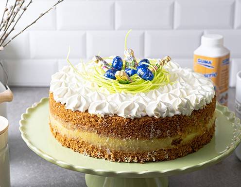 Karottentorte mit Lemoncurd Rezept