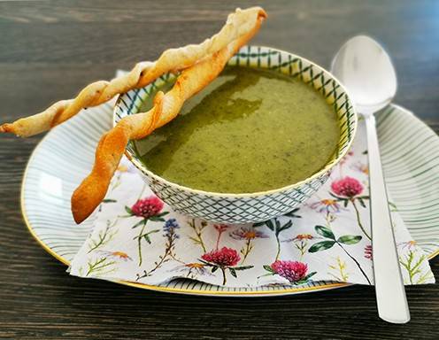 Cremige Bärlauchsuppe Rezept