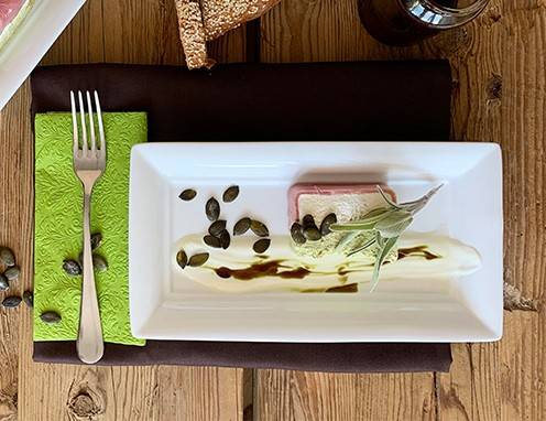 Kürbiskern-Kren Mousse Rezept