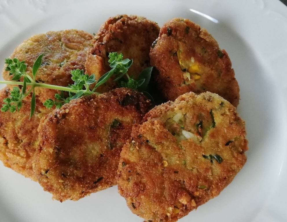 Zucchini Laibchen spezial Zucchini Laibchen spezial