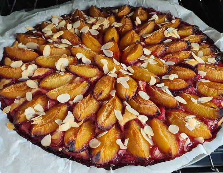 Veganer Zwetschken-Mandelkuchen