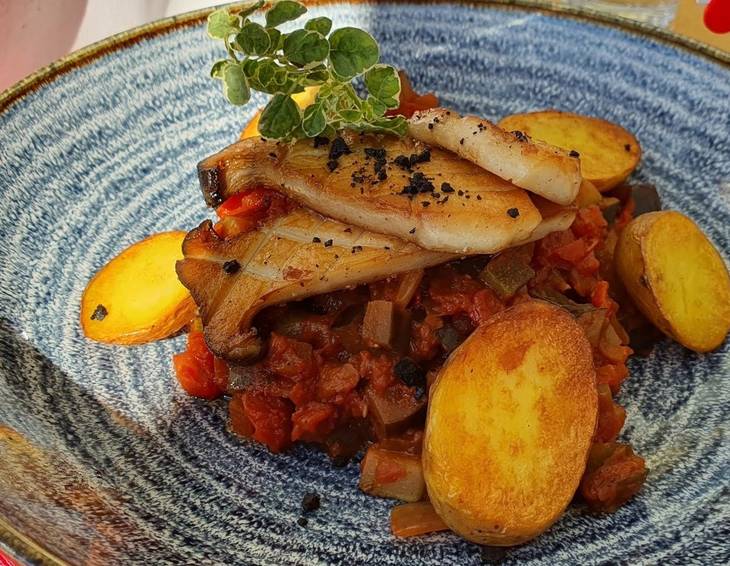 Ratatouille mit Fisch Ratatouille mit Fisch