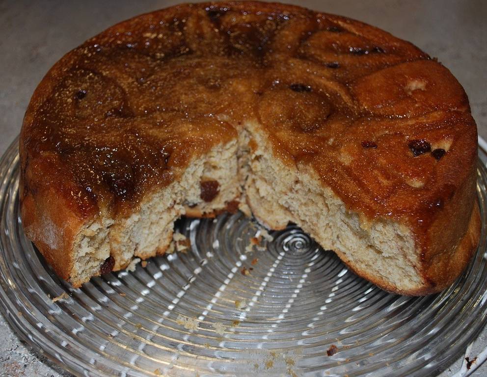 Zimtschneckenkuchen Zimtschneckenkuchen
