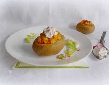 Gefüllte Erdäpfel Gefüllte Erdäpfel