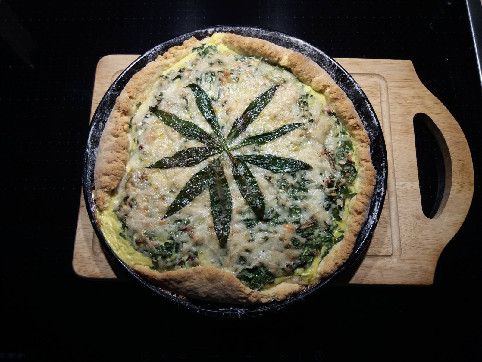 Bärlauchquiche Rezept - ichkoche.ch Bärlauchquiche Rezept - ichkoche.ch