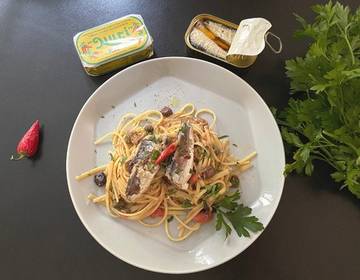 Linguine alle Nuri Sardine Linguine alle Nuri Sardine
