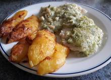 Platt gedrückte Kartoffeln Platt gedrückte Kartoffeln