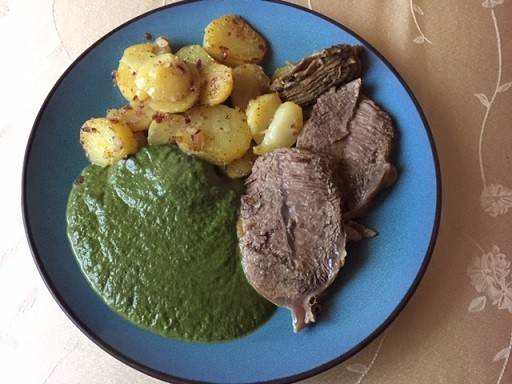 Tafelspitz mit Bärlauchsauce und Bouillonkartoffeln Rezept ichkoche.at
